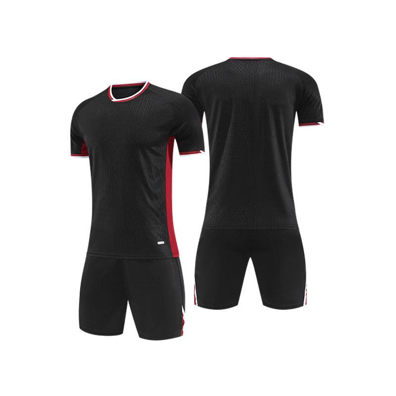 Short-sleeved Football Jersey Set, Competition Training Jersey, Adults and Children with The Same Jersey, Breathable Football Shirt