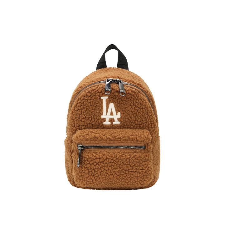 

New MLB Polyester Backpack Mini Unisex Brown 32BG21011-07A 17.0*8.1*22.1CM