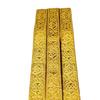 3.3cm Width Jacquard Ribbon Geometric Pattern Flower Embroidered Woven Ribbon 7 Meters Length DIY Embroidery Ribbon
