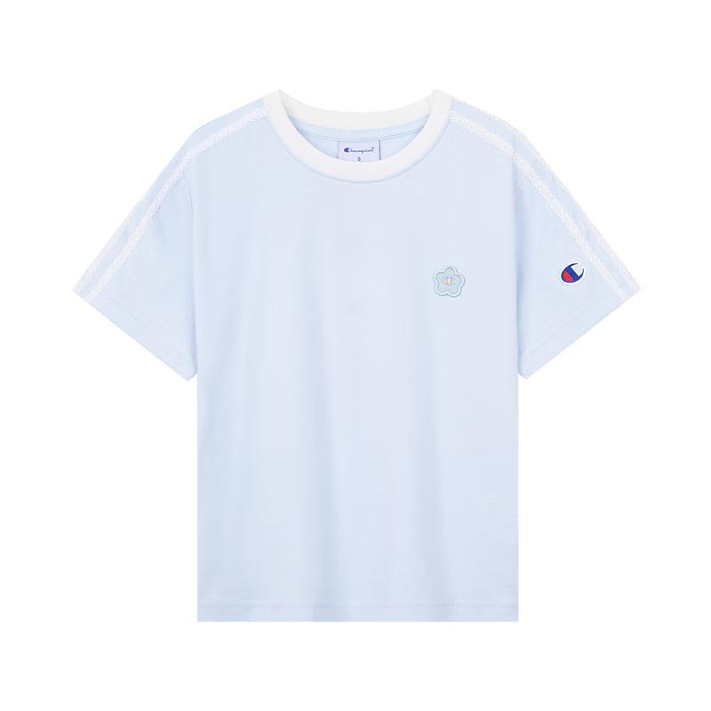 Champion Girls  Pure Cotton Antibacterial Short-Sleeve T-Shirt S