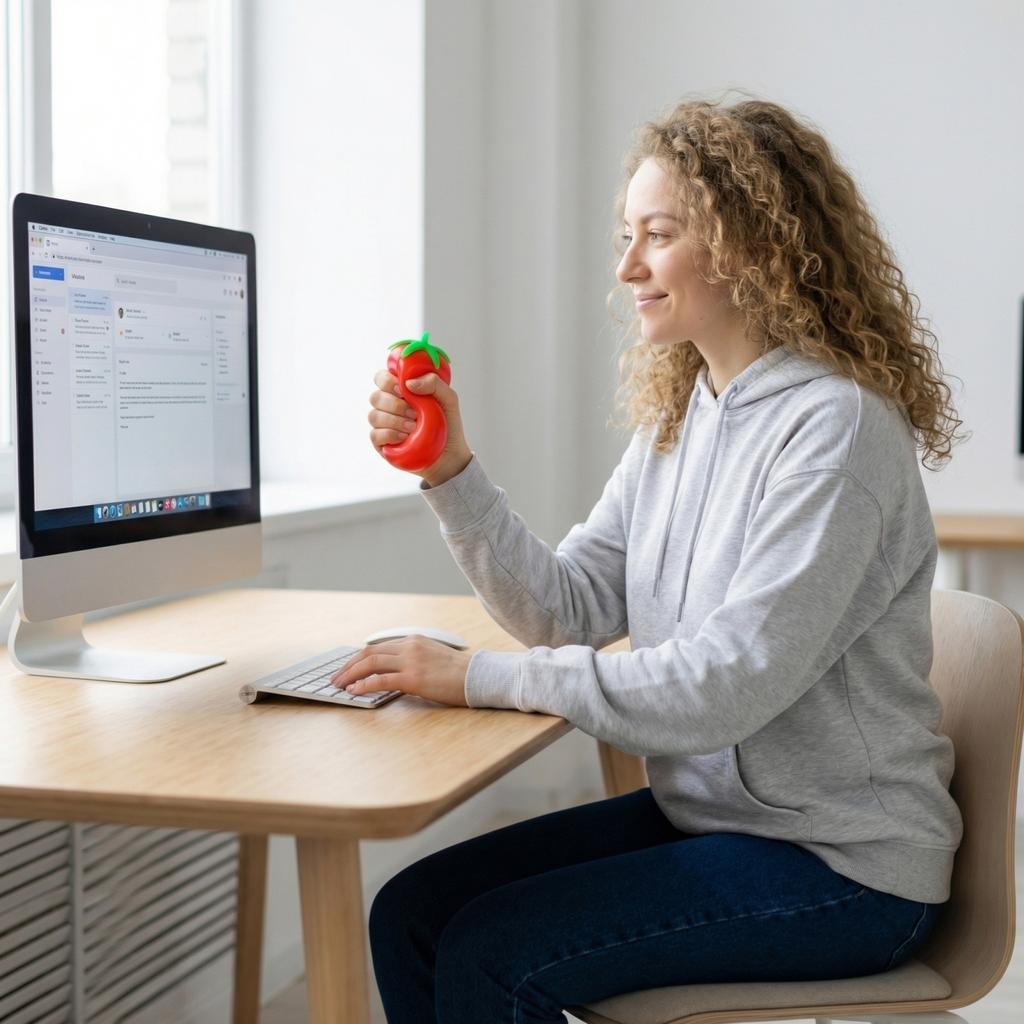 Tomato Pressing Tomato Stress Relief Toy Children's Stress Relief Device Fruit Venting Ball Pressing .