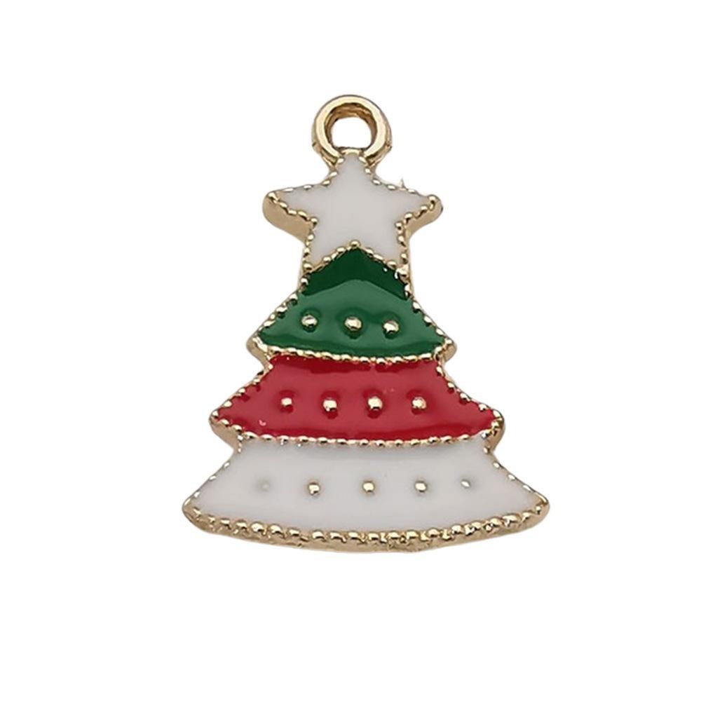 140 Kinds Of Christmas Drips Santa Claus Snowman Snowflake Deer Earrings Bracelet Pendant Diy Jewelry Accessories