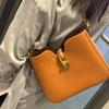 Early spring new bag leather women's shoulder armpit bag commuter large capacity bag