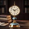 Quarz Schreibtischuhr Dekorative Tischuhr Retro für Arbeitszimmer, Eingangstisch