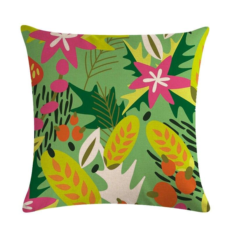 Buy 45*45cm Throw pillow cushion cover flower plant office Floral
