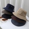 Outdoor Climbing Hat Straw Bucket Hat Breathable Summer Beach Vacation Sun Hat