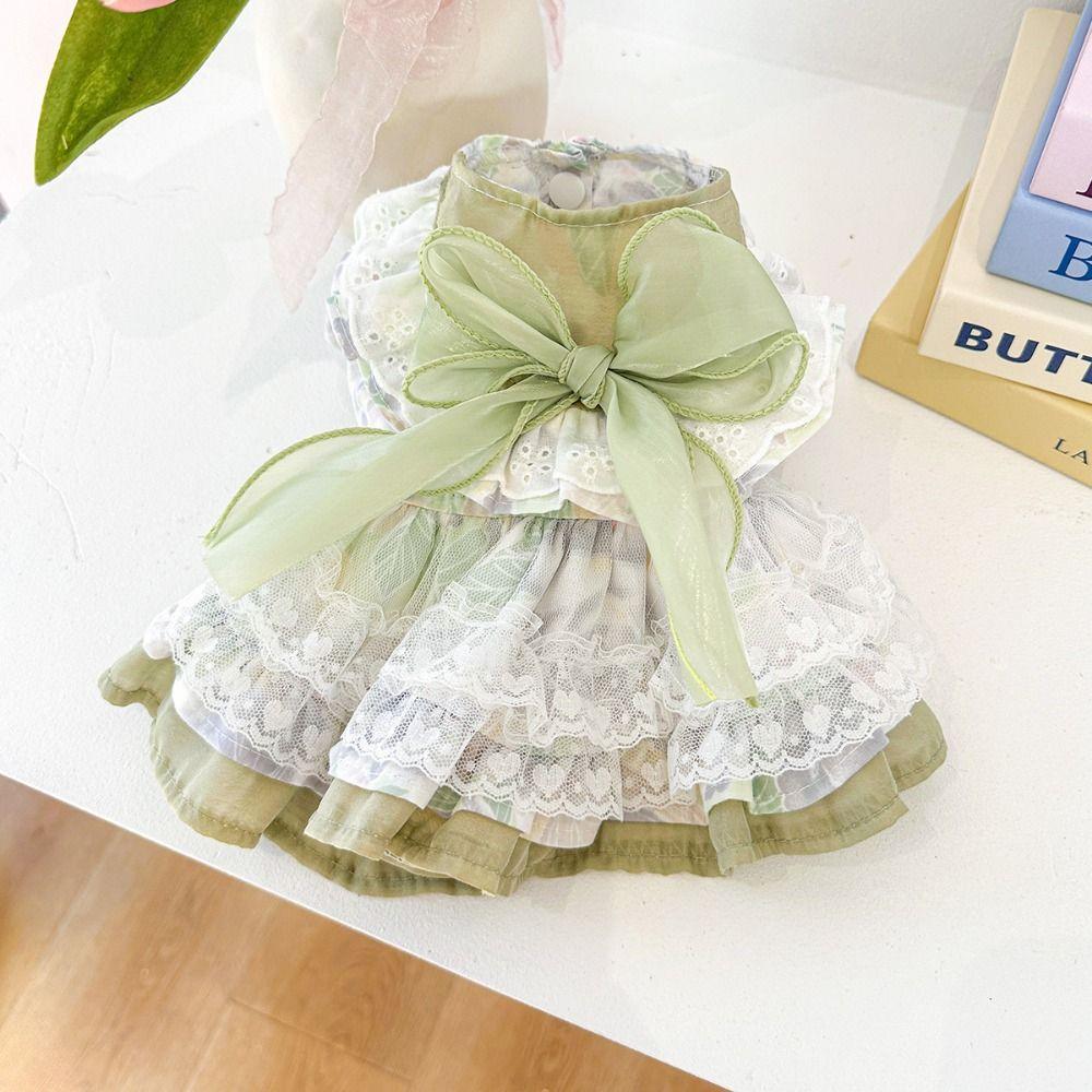 Exquisite Pet Princess Dress Breathable Cat Skirt Cute Dog Skirt Pet Supplies