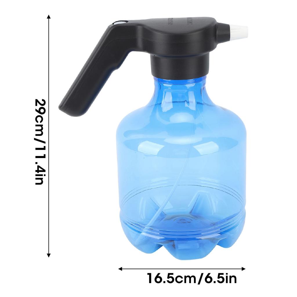 Electric Plant Mister Spray Can Rotating Nozzle Automatic Spray Automatic Garden Sprayer Bottles Transparent Body PP for Yard