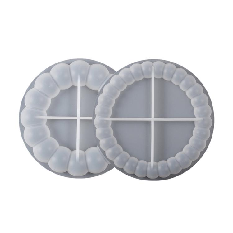 Coaster Molds for Epoxy Resin,Bubble Coaster Mould for Resin Casting Molds for Cup Mat,Candle Holder,Home Decoration