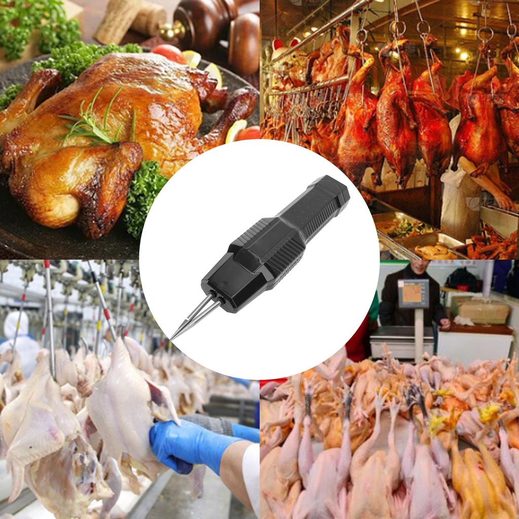 Handgehaltene Hühnerrupfmaschine Automatisch Tragbar Elektrisch Geflügel Entfedern Kurzes Haar Rupfwerkzeug für Huhn Ente Gans