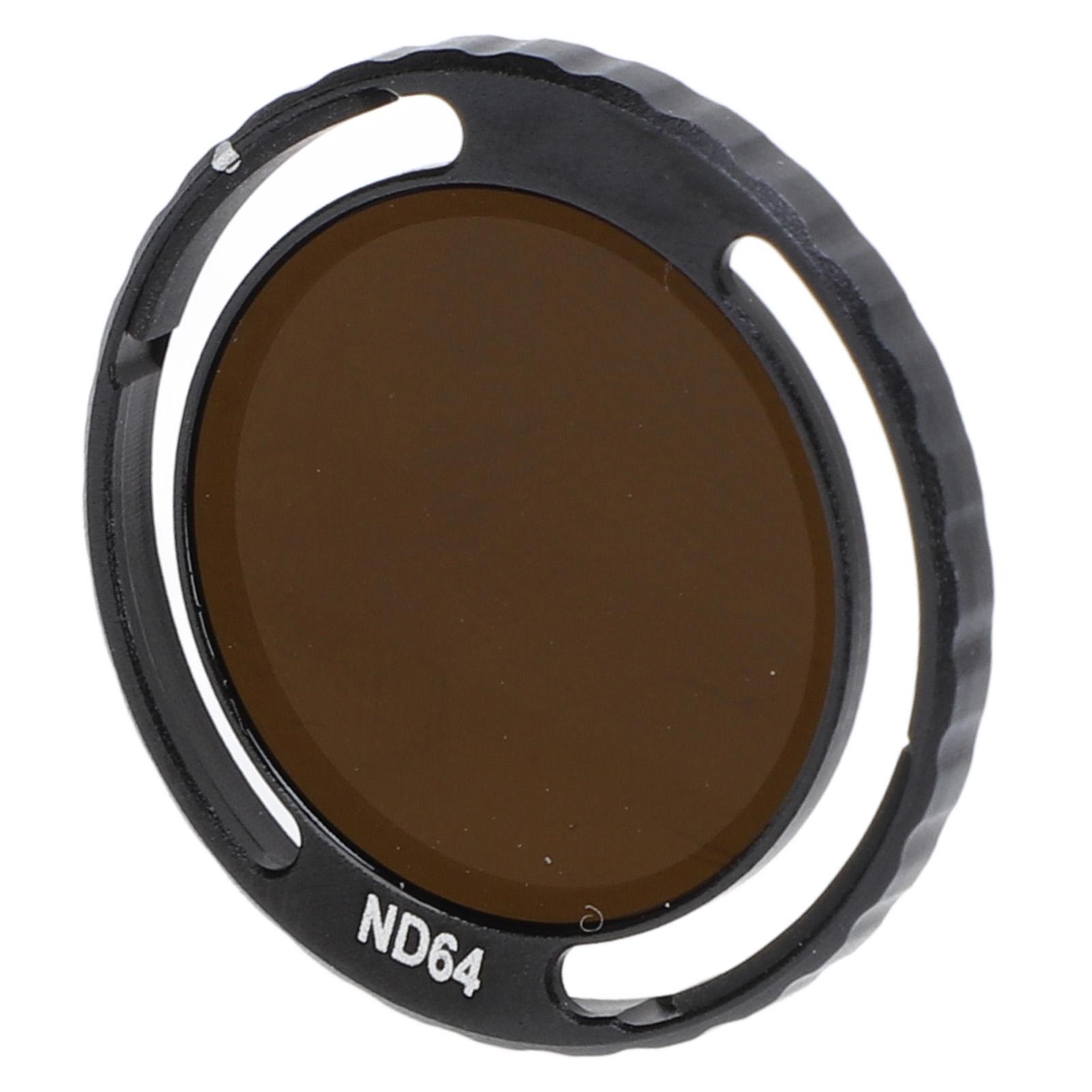 

Фильтр ND64 для Avata 2 Фильтр нейтральной плотности Аксессуар для объектива дрона Оптическое стекло с покрытием HD