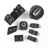 8pcs/lot Window Headlight Mirror Tailgate Fuel Door Control Switch Button For VW Passat B6 3C0962125B 5ND959565B 5ND941431A