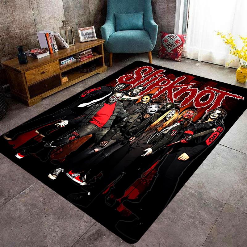 Slipknot: Chaos Rebellion carpet printing Suitable for all seasons Dormitory decoration Christmas gifts Bathroom mat