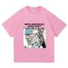 Unisex Metal Gear Solid Tshirt Vintage Short Sleeve Crewneck Cotton Tees Harajuku Comfortable Casual Loose Short Sleeve Clothes