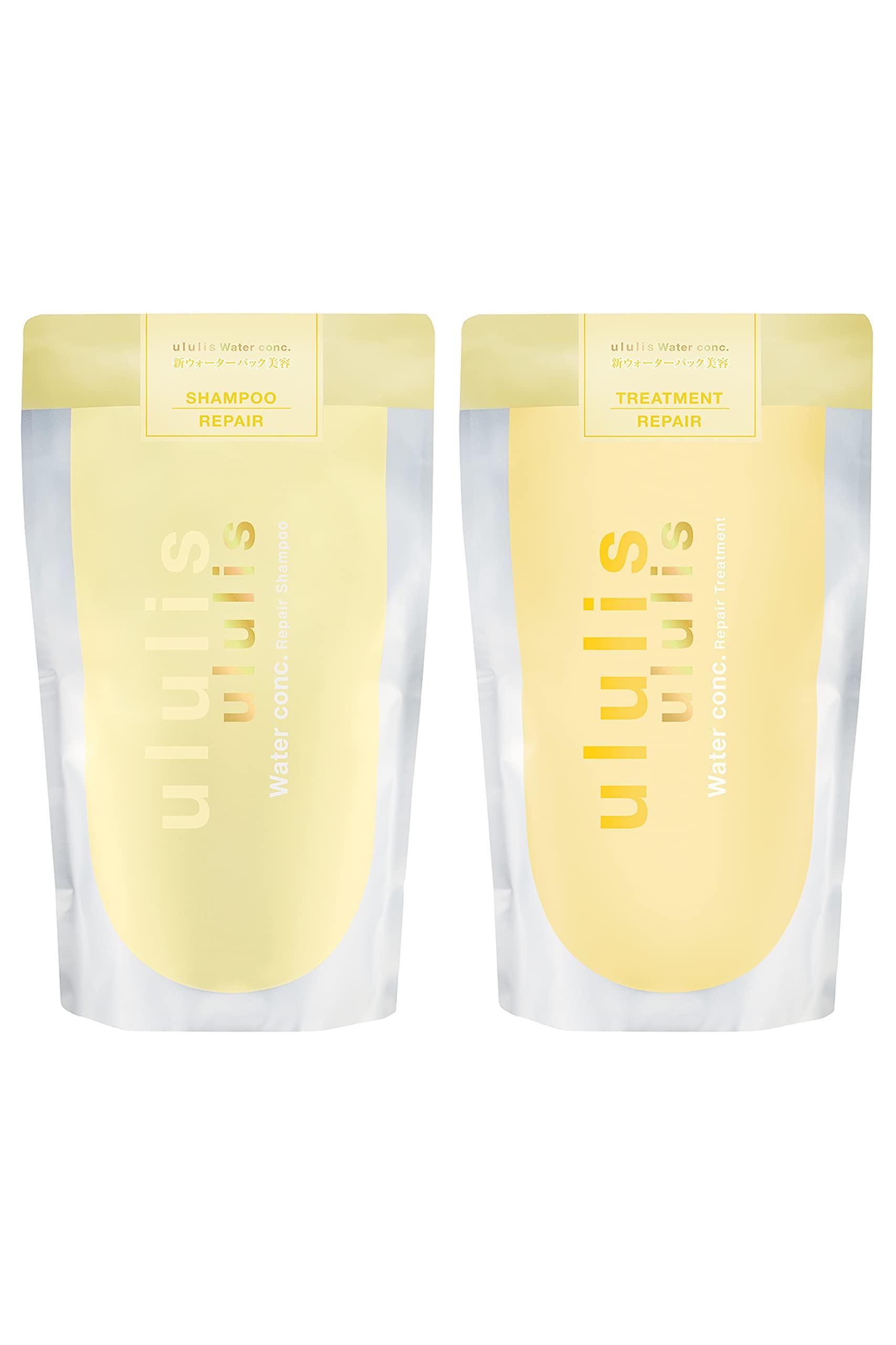 

ululis Water Concentrate Repair Shampoo Treatment Refill Set [Repair Yellow] &