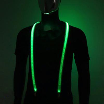 Bretelle Luminoase pentru Bărbați Femei Reglabile Y Spate LED Bretelle Luminoase Ținute Neon pentru Petrecere Rave Bar Selfie Accesoriu Cosplay