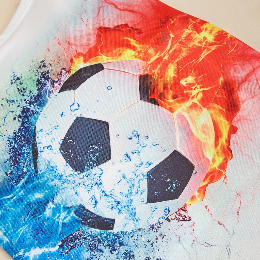 Soccer Goal Dog Shirts Button Up Dog Clothes Breathable Pet T-Shirt Sweatshirt for Small Medium Dogs Cats