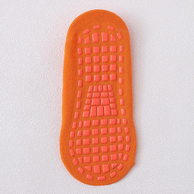 New Baby Children Cotton Anti Skid Socks Trampoline Socks Adult Comfortable Wear Non Slip Sports Socks Yoga Socks Foot Massage