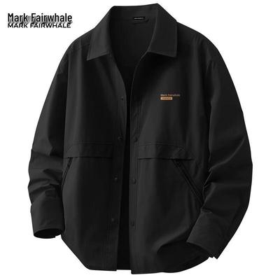 Men's Retro Workwear Shirt Jacket