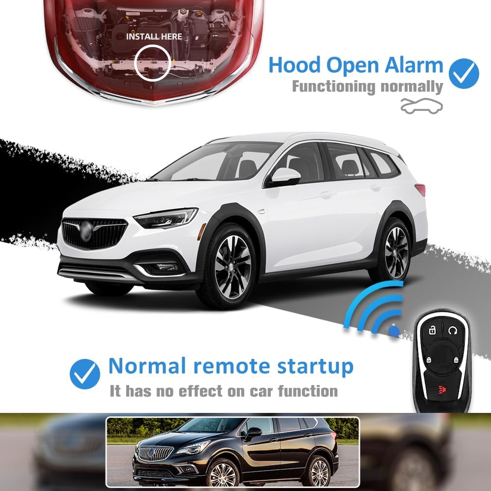 Auto Start Stop Eliminator for 2016-2018 Buick Encore/2018 Enclave/2016-2020 Envision/2017-2018 Regal LaCrosse/2017 Verano Engine Auto Stop Disable