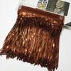 10 Yards 20cm Colorful Sequin Shiny Tassel Lace Trim Ribbon Fringe Diy Handmade Dance Performance Stage Costume Curtain Decor
