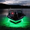 LED Strip Lights for Boats,12V Outdoor RGB Underwater Rope Light Real IP68 Waterproof Strip 16.4ft Marine Fish String Flexible Green/Red/Blue Light