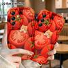 Phone Case: 2D flat, suitable for Samsung Galaxy A34 A35 M05 M06 S20 S22 S21 FE Plus 5G protective case, Tomato Farm, perfect Christmas and Halloween 