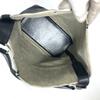 HERMES Corlule 25 Bag Shoulder Bag Tote Bag Toile H / Coating canvas Black/gray