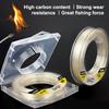 Pure Carbon Fishing Line 50M 0.4Mm-1.5Mm Sinking Line Carbon Fiber Leader Fishing Line Invisible Power Fishing Accessories