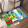 Custom Name Personalized Sprunki Game Print Carpet, Versatile Home Decor Rug, for Playroom, Apartment, Balcony, Entryway, Hallway Gift