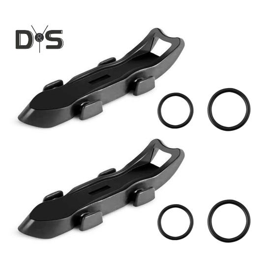 

2/4/8 комплектов Магнитный держатель крючка для рыболовной приманки с резиновыми кольцами Крючок для наживки без отверстия Держатель Fishook Keeper Аксессуары для рыбалки на открытом воздухе 2pcs чёрный