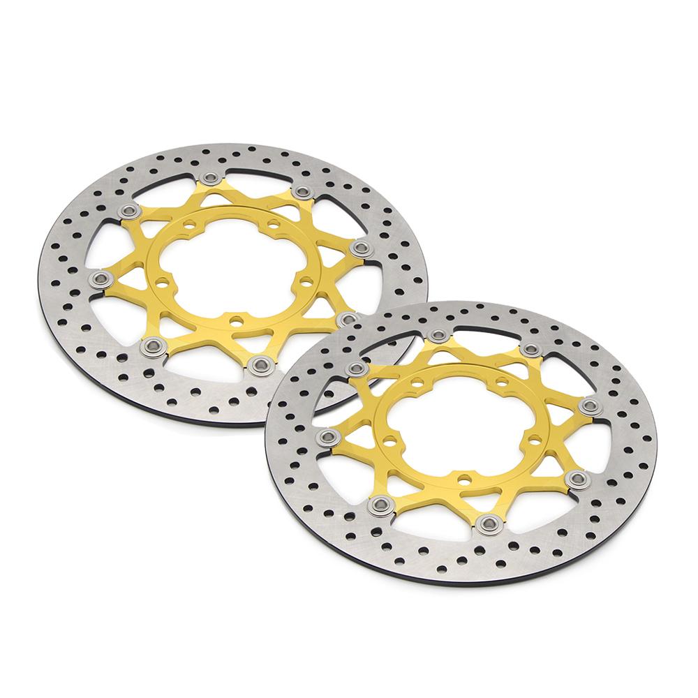 310MM Front Brake Disc Rotor For Suzuki GSXR600 GSXR750 K6 K7 06-07 GSXR1000 K5 K6 K7 K8 05-08 M1800R VZR1800 Intruder 06-09 Gold Color
