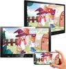SAKUKA Подголовник HDMI IPS Автомобильный Портативный Мультимедийный Монитор с Полным Набором Входов, Питание от Прикуривателя, Легкий Ультратонкий Монитор, 13,3-дюймовый Дисплей, Монитор,