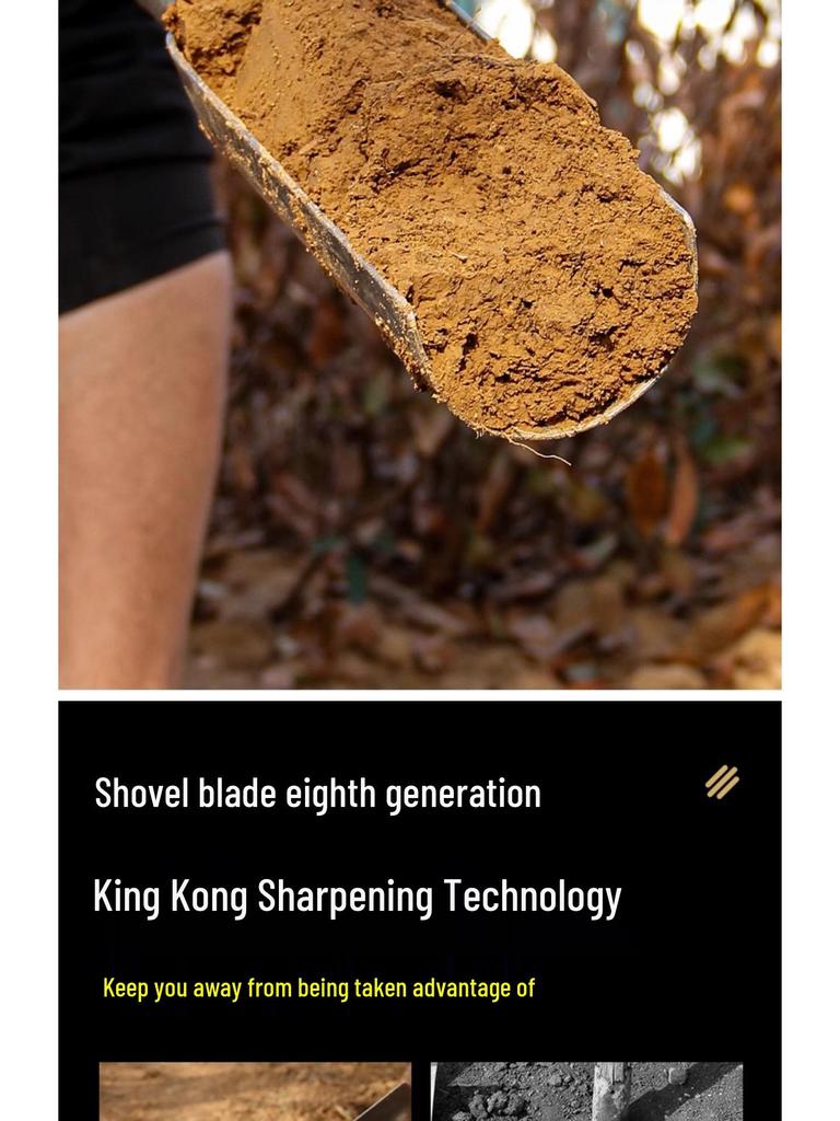 Luoyang Multi-Function Hole Digging Shovel - Outdoor Soil Extraction and Drilling Tool