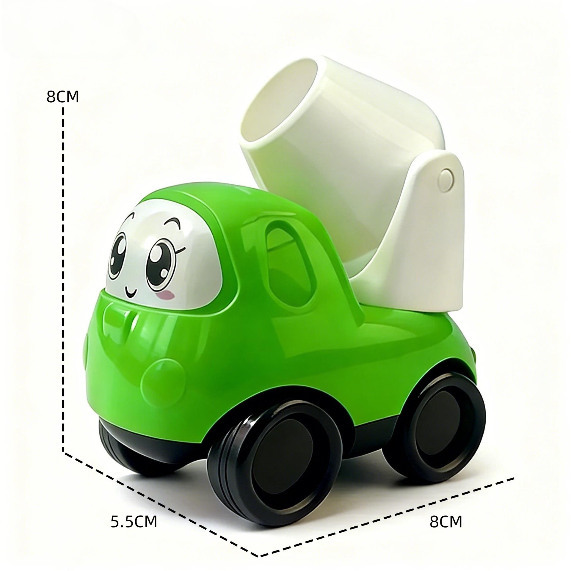 Popular Cartoon Inertial Toy Mixer Truck for Kids