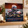 Max Verstappen Custom Name Text 5D Diamond Painting Kit DIY Full Drill Diamond Art Decoration