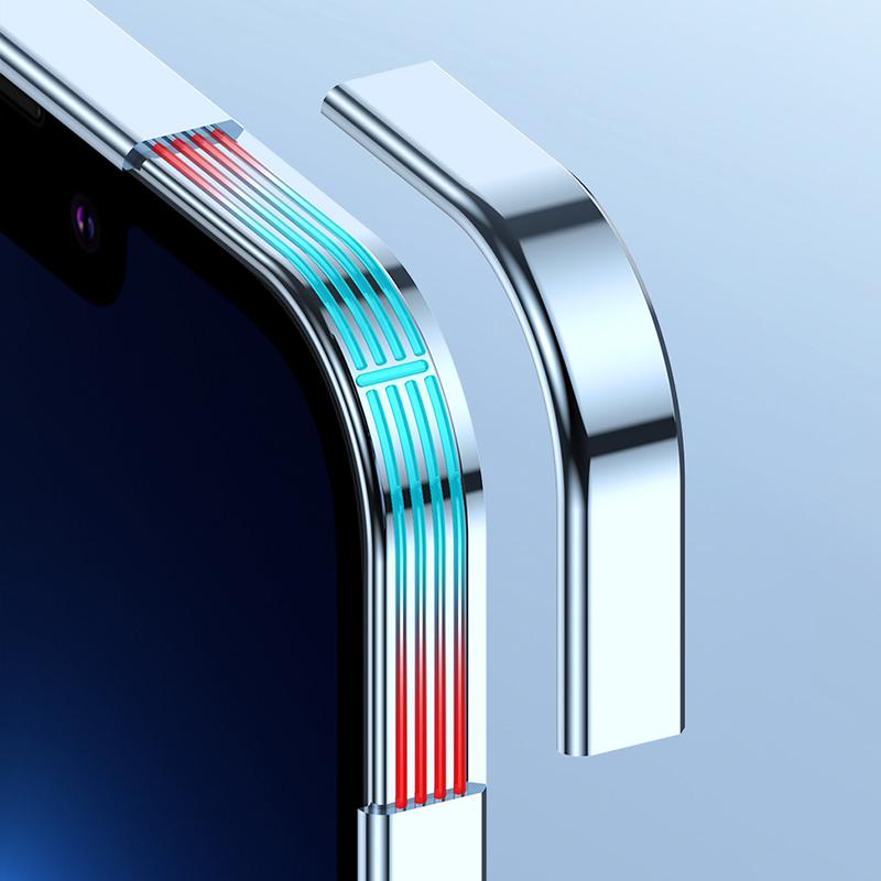 For Huawei Pura 70 Case Electroplating Clear TPU Cell Phone Cover Built-In Glass Lens Film