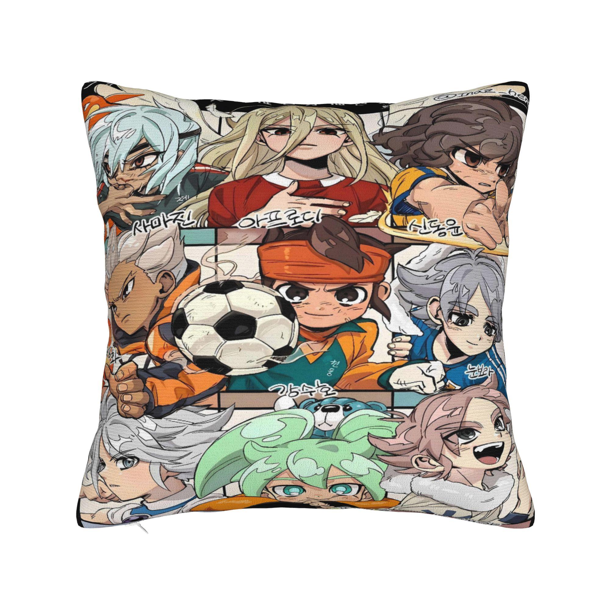 Аниме Аксель Блейз Иназума Один Наволочка Дизайн Наволочки Смешная Наволочка Для Дивана Домашний Декор 12x12Inch