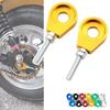 2 Stück Schwere Motorrad-Modifikationsteile 12mm Kettenspanner Einstellschraube Pit ATV