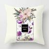 Perfume Bottle Pillowcase Fashion Women's Favorite  Home Decor Living Room Sofa Decoration Cushion Cover