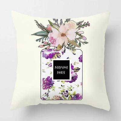 Parfümflasche Kissenbezug Mode Damen Favorit Heimdekor Wohnzimmer Sofa Dekoration Kissenbezug