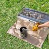 LOGOS Buckle Fire Extinguisher 81063126 Eco-Friendly Reusable Charcoal Fire Extinguisher for Camping and Outdoors