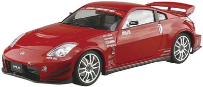 Aoshima Bunka Kyozaisha The Tuned Car Series Nissan MCR Z33 Fairlady Z 2005 Plastic Model 1/24 No.68