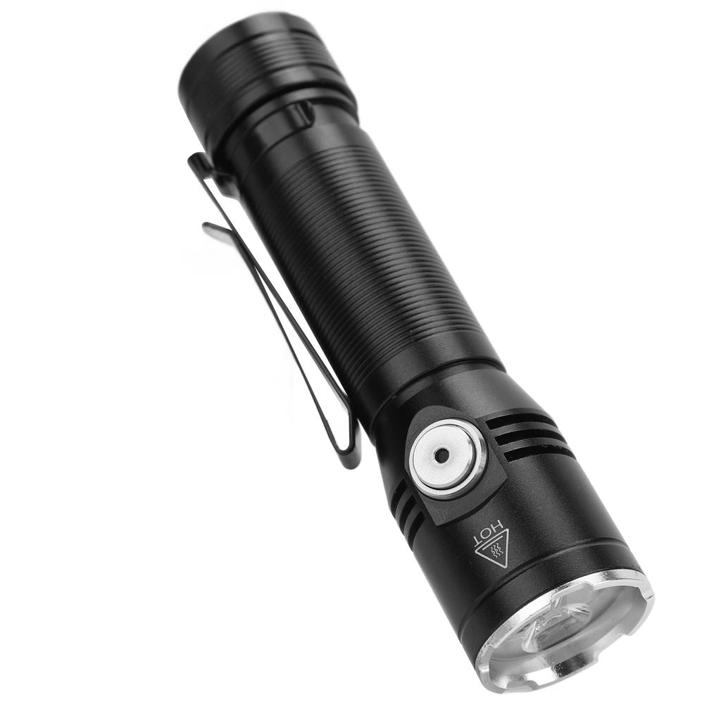 LED Camping Flashlight Professional High Brightness 2050lm USB Rechargeable Portable Pocket Flash