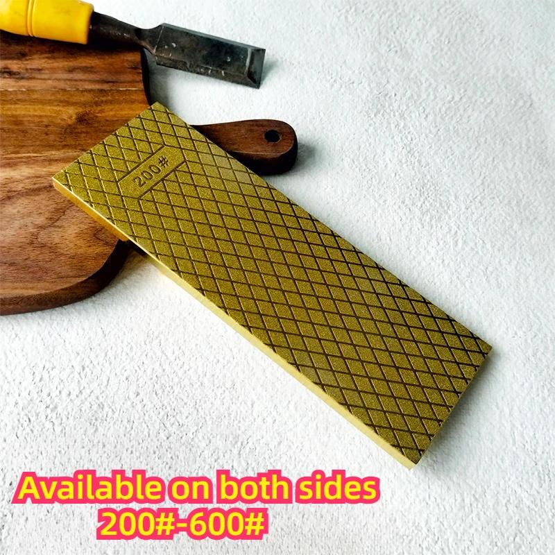 Diamond Sharpening Stone, Whetstone Sharpener, Woodworking, Abrasives, Double Sided, Knife Tool,200#/600 #, 300#/1000 #