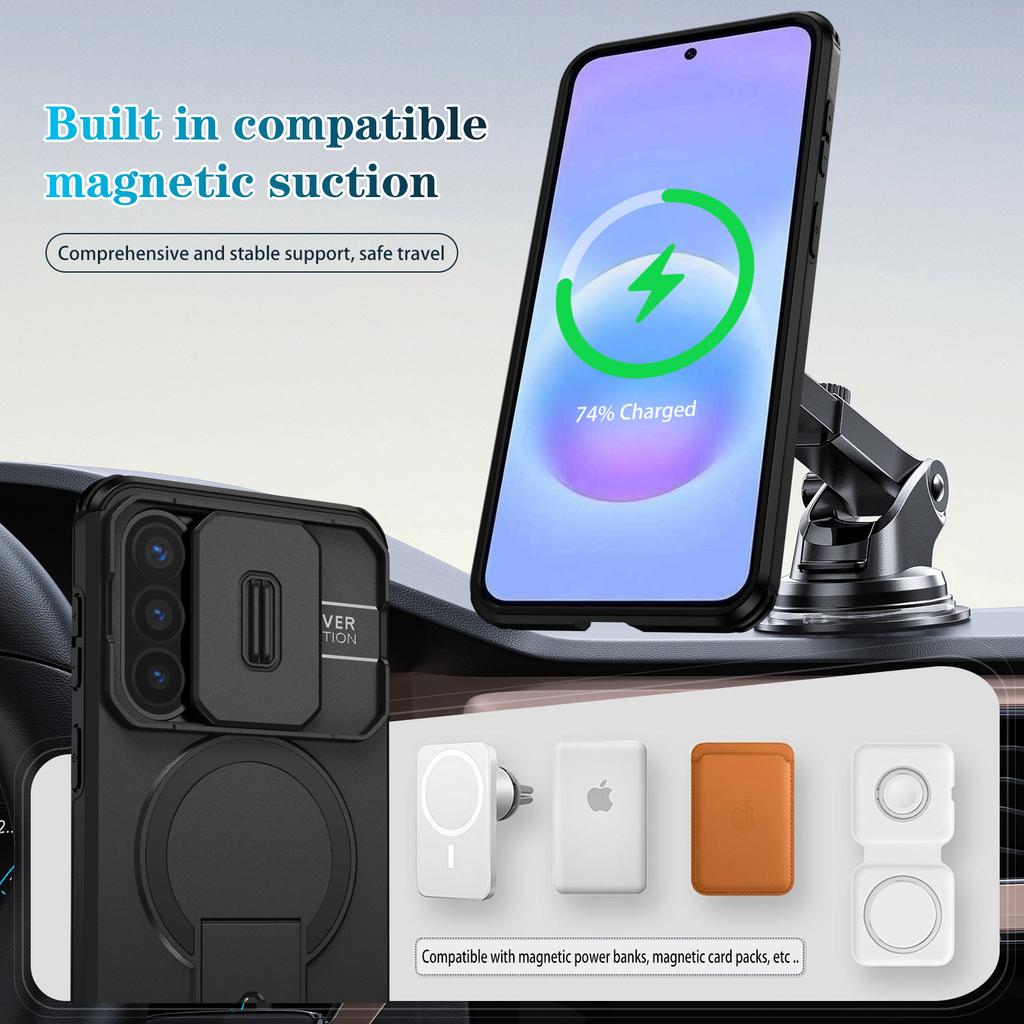 Αντικραδαστική Θήκη Προστασίας Magsafe για Samsung Galaxy A57 5G A 57 A17 A37 A16 A26 A36 A56 A15 A55 Πίσω Καλύμματα