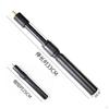 Billiard Cue Extension Handle Aluminum Alloy SmallHead Ribbed Grip