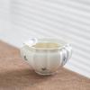 Pure hand-painted Phalaenopsis Ercai cover bowl retro underglaze color household ceramic Kung Fu tea set tea bowl teapot teacup