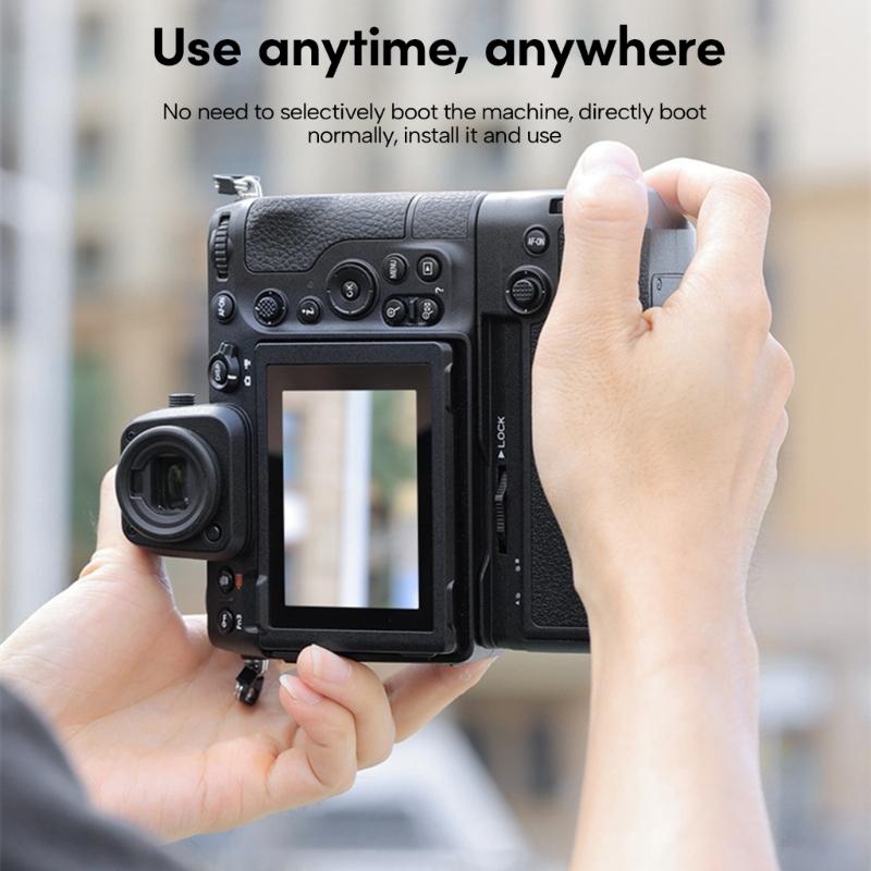 Vertical Battery Grip Multi Battery Power Pack MBN12 Replacement for 8 Mirrorless Camera Battery Holder Accessories
