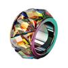 Swarovski Curiosa Inlaid Design Aluminum Crystal Ring Women Rings Multicolor 5610821